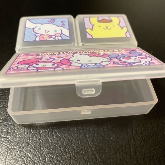 Hello Kitty & Friends 3 Slot Pill and Accessories Organizer box case Sanrio - Picture 5 of 7